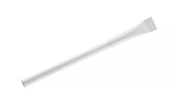 Eco branded pen PINKO made of paper, customizable with company logo.