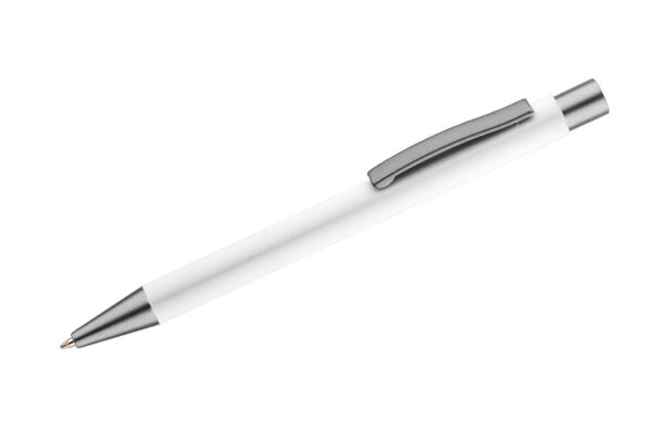 Promotional ball pen GOMA with soft-touch surface, customizable with logo branding.