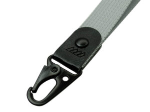 Nylon tactical keychain with personalized print. From AMGS Group.