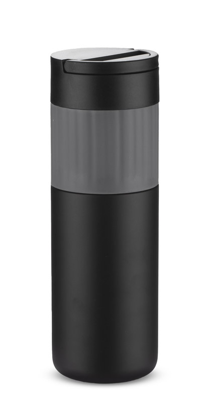 Promotional travel vacuum bottle HOLDEN 500 ml with logo – insulated stainless steel corporate gift.