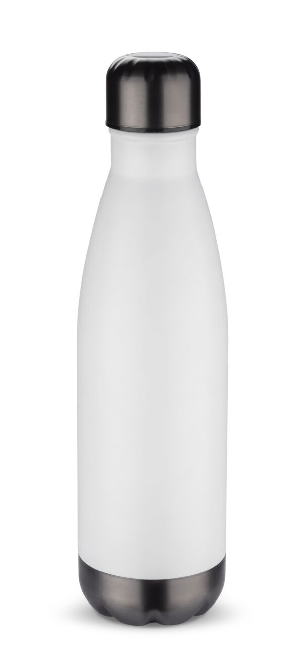 Branded Thermal Bottle 500 ml WATRO. Customizable thermal bottle WATRO 500 ml with logo – branded stainless steel promotional bottle.